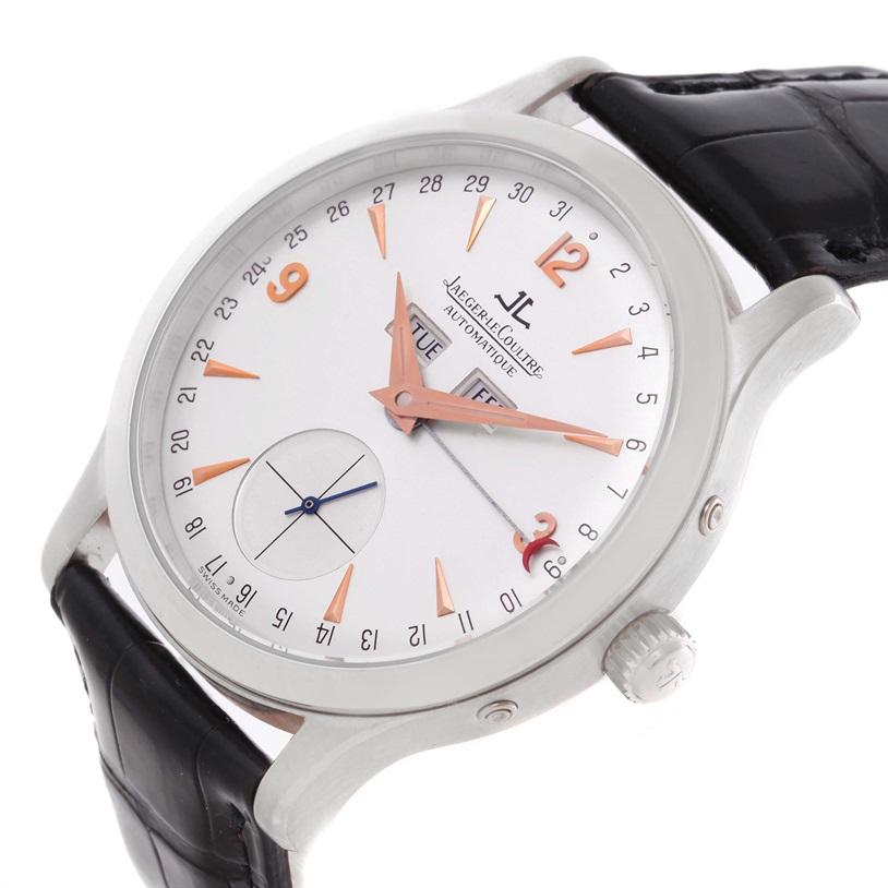 Men's Jaeger Lecoultre Master Platinum Limited Watch 140.6.87 Unworn For Sale