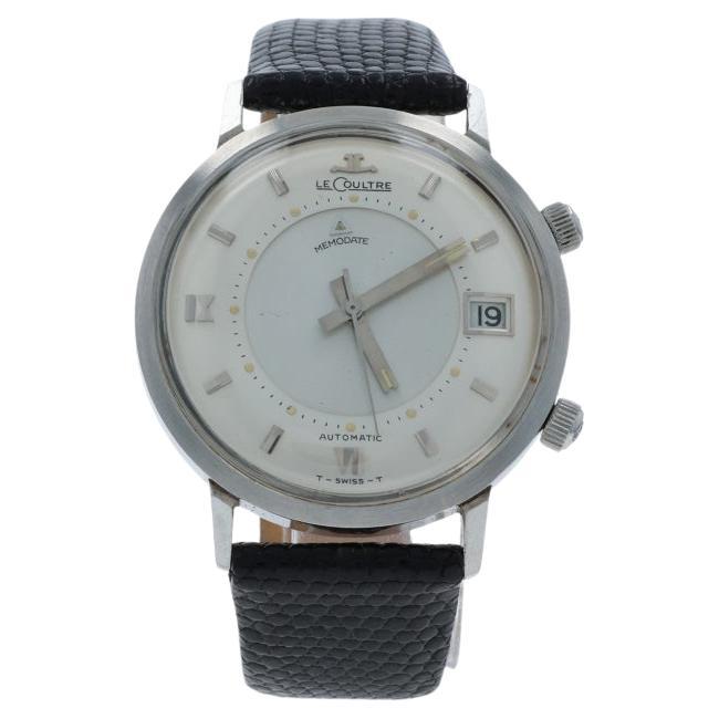 Jaeger LeCoultre Memodate Men
s Watch - Stainless Steel Automatic