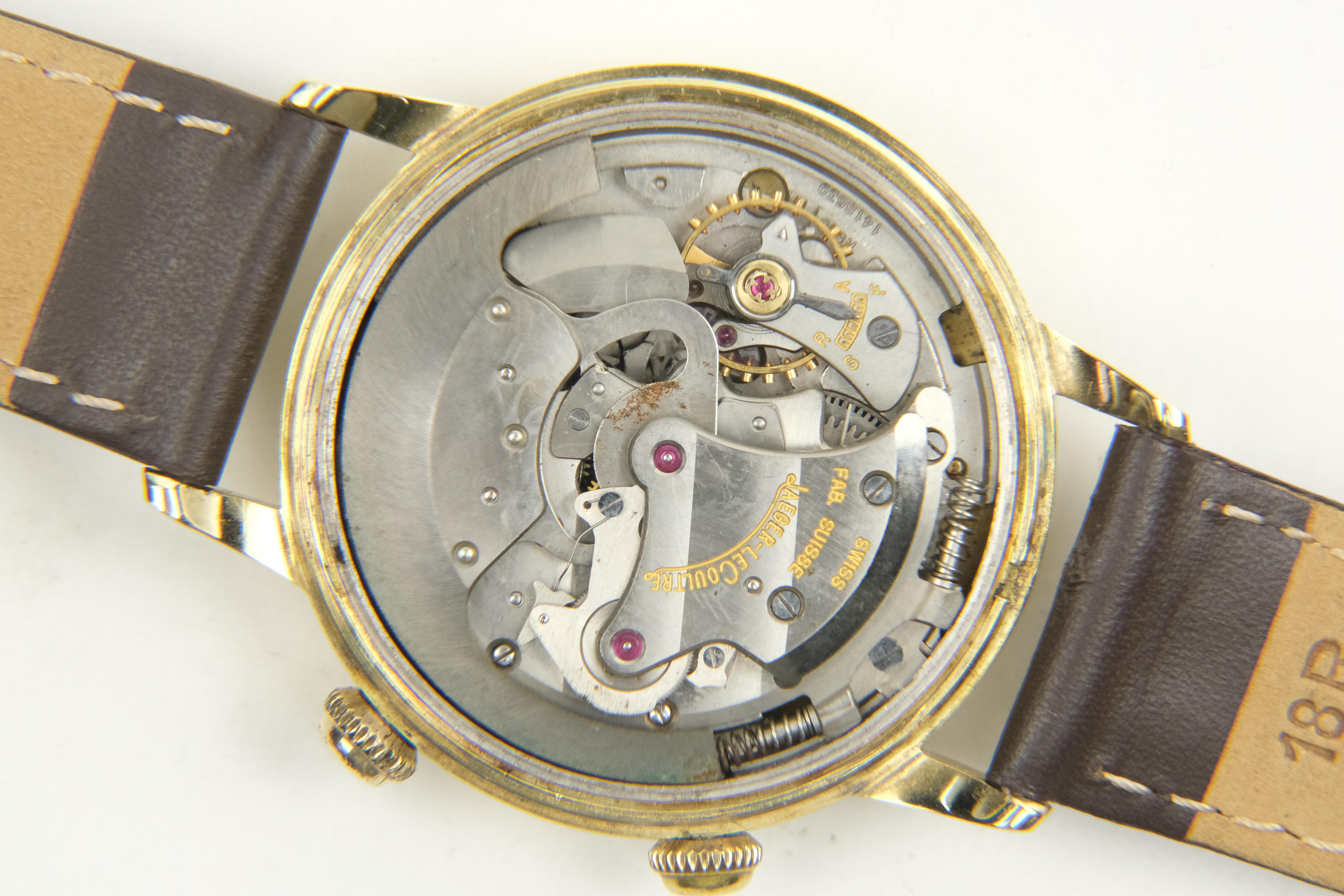 Jaeger-LeCoultre Memovox Calendar 14k and Stainless Steel Vintage Wristwatch 3