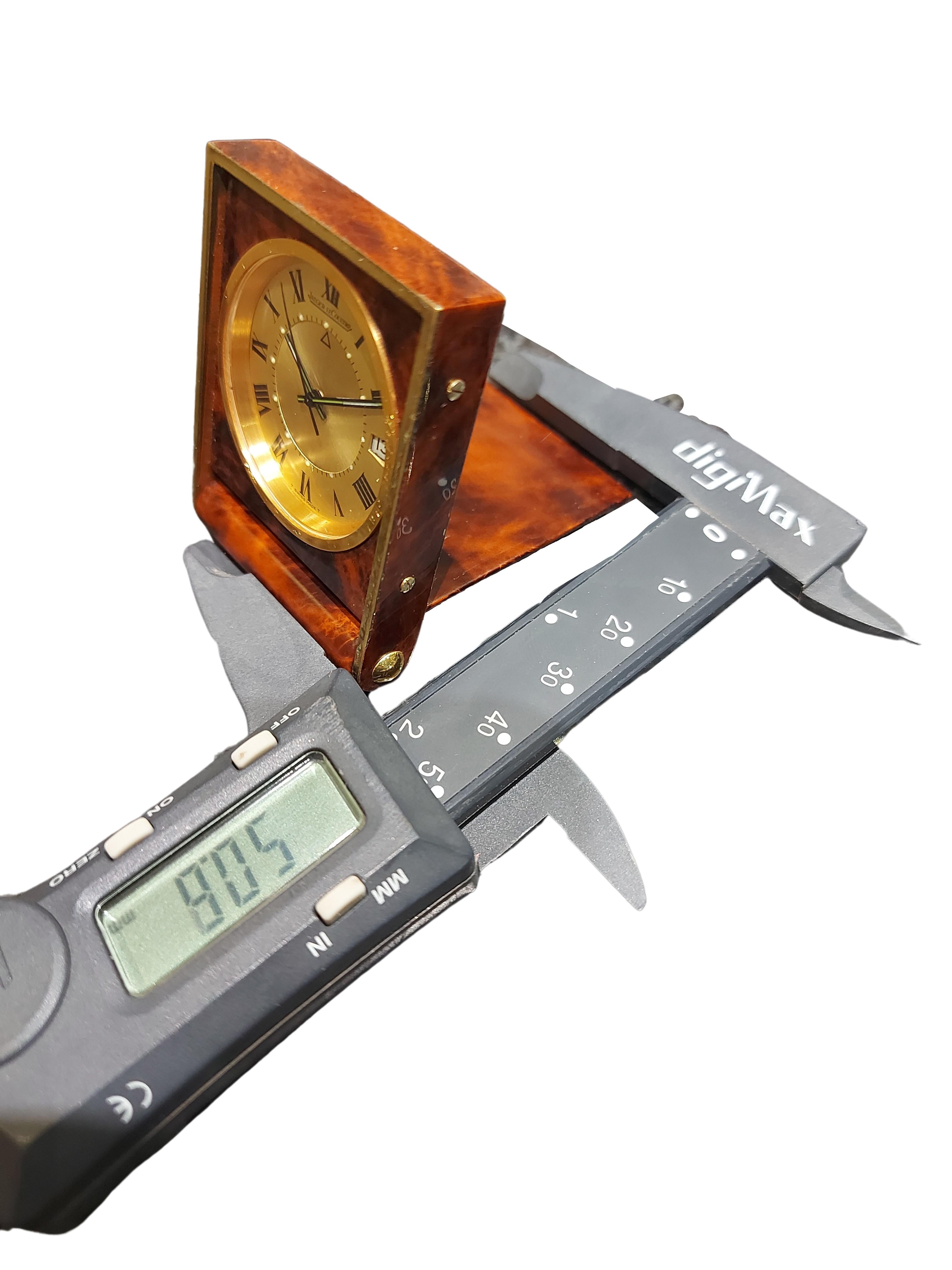 Jaeger-LeCoultre Memovox Calendrier Alarm Clock 3