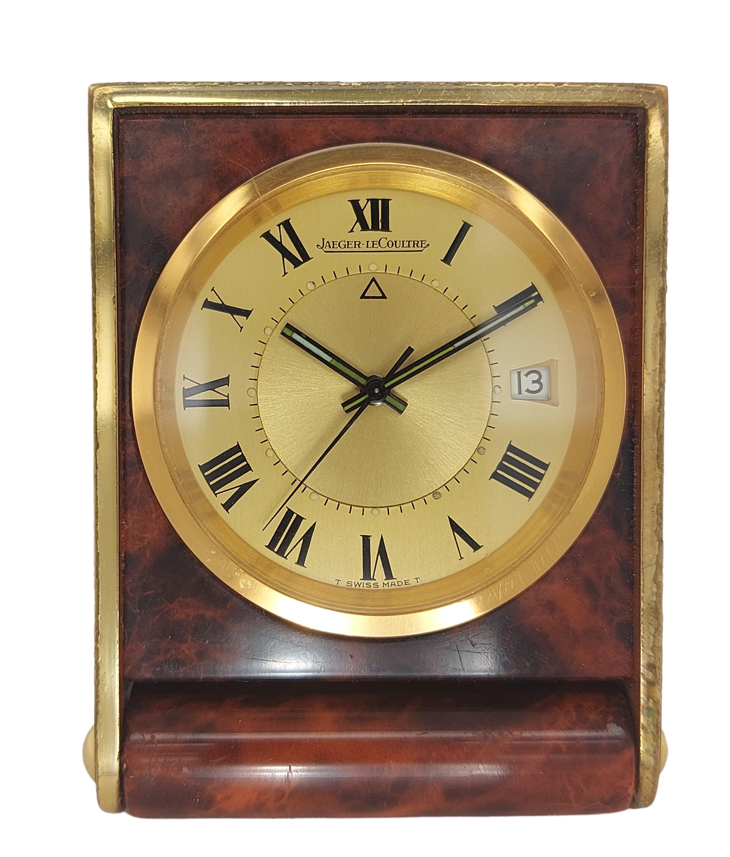 jaeger lecoultre alarm clock