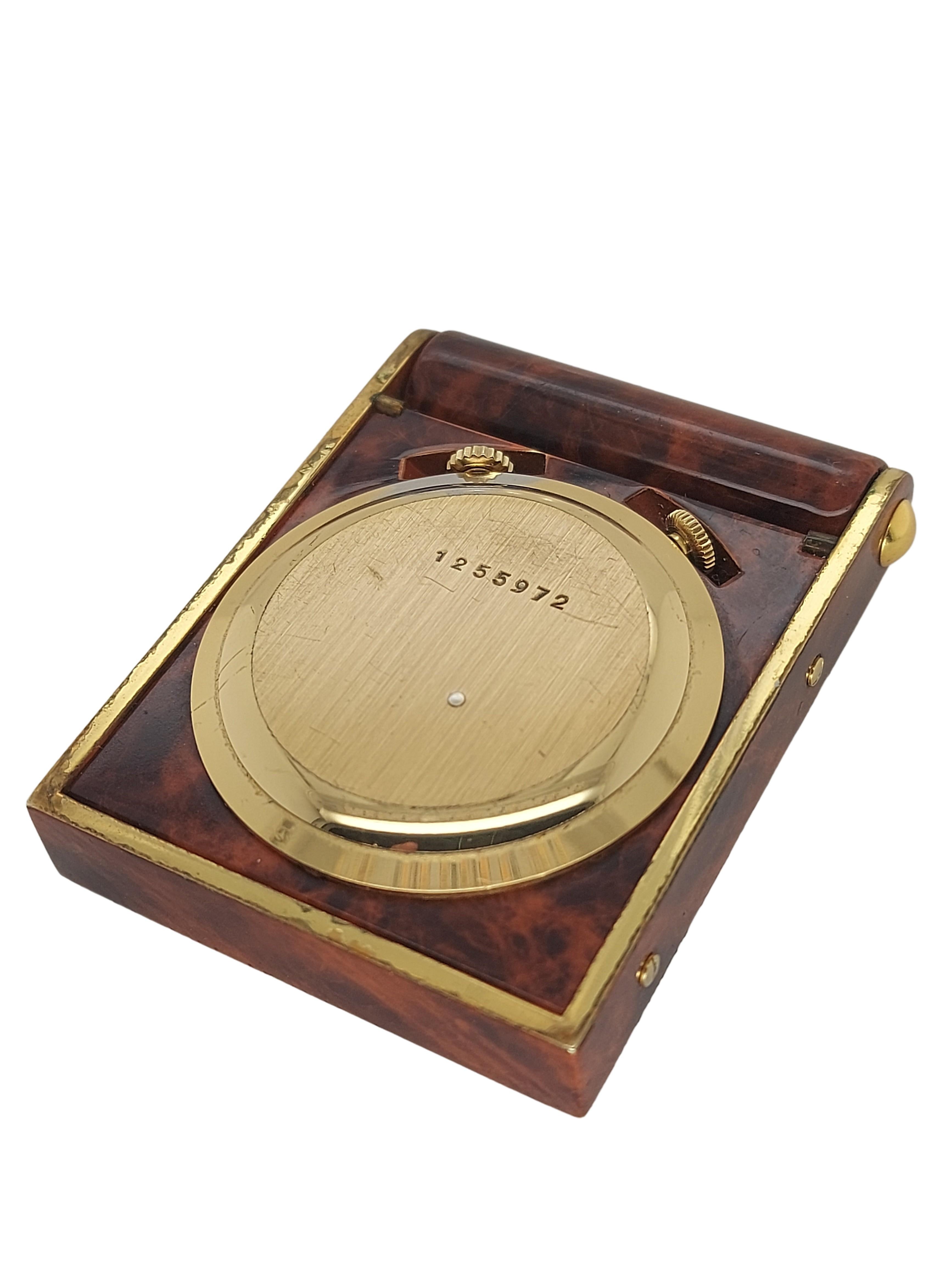 Women's or Men's Jaeger-LeCoultre Memovox Calendrier Alarm Clock