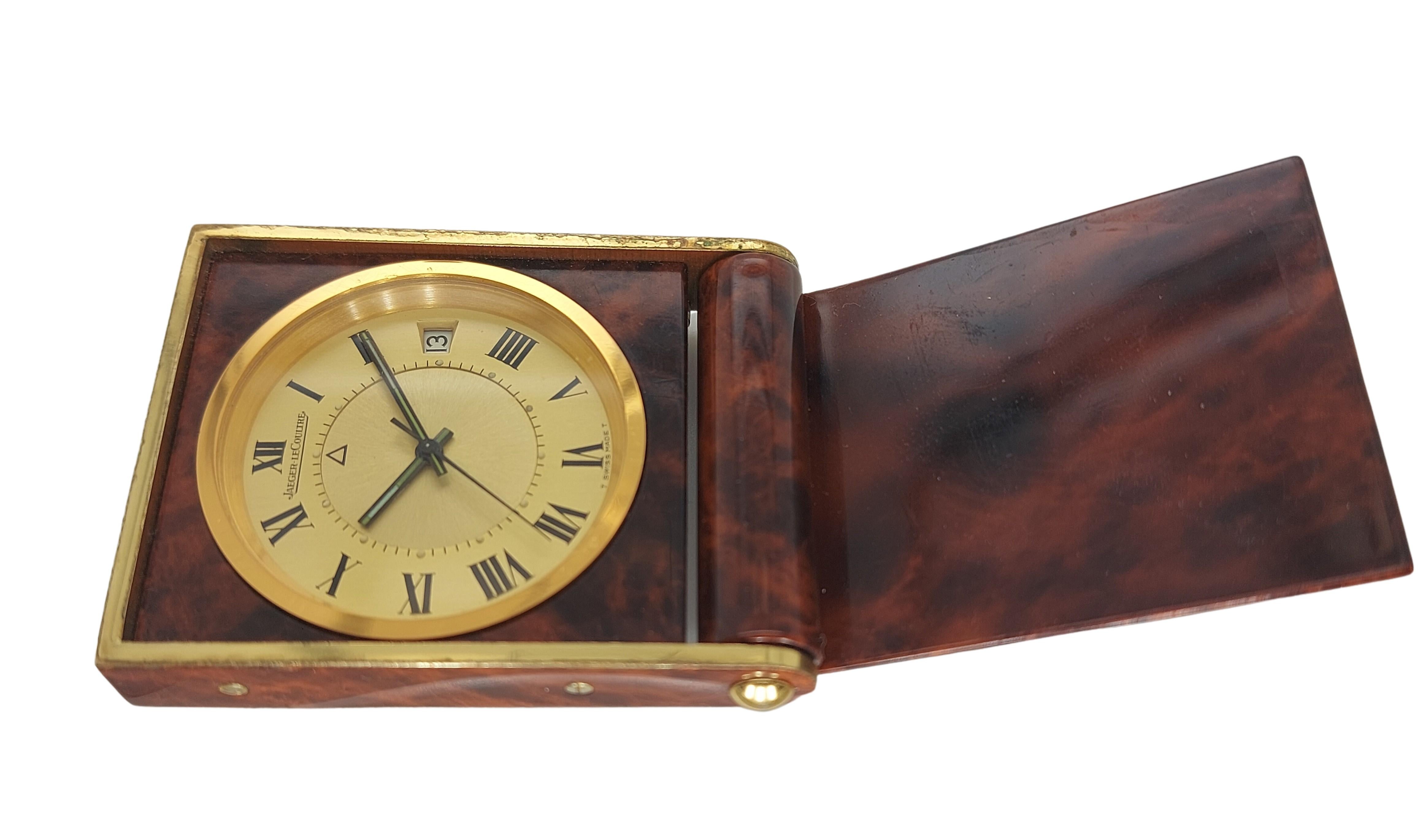 Jaeger-LeCoultre Memovox Calendrier Alarm Clock 1