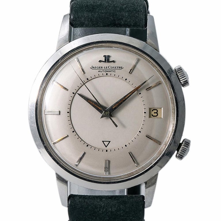 Jaeger-LeCoultre Memovox K825, Silver Dial, Certified and Warranty For ...