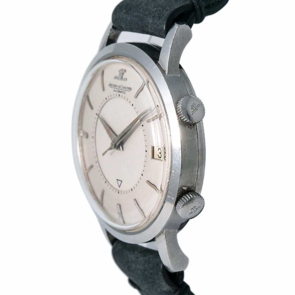 Men's Jaeger-LeCoultre Memovox K825, Silver Dial, Certified and Warranty For Sale