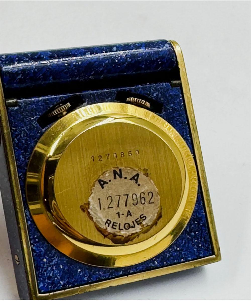 Jaeger-LeCoultre - Mémovox mechanical travel watch from the 1970s For Sale 2