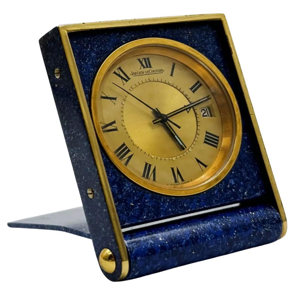 Jaeger-LeCoultre - Montre de voyage mécanique Mémovox des années 1970