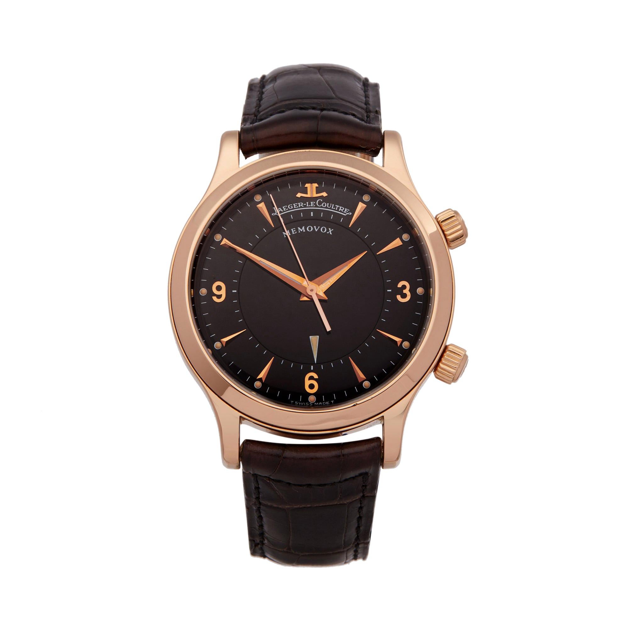 Jaeger-LeCoultre Memovox Rose Gold 144.2.94.5