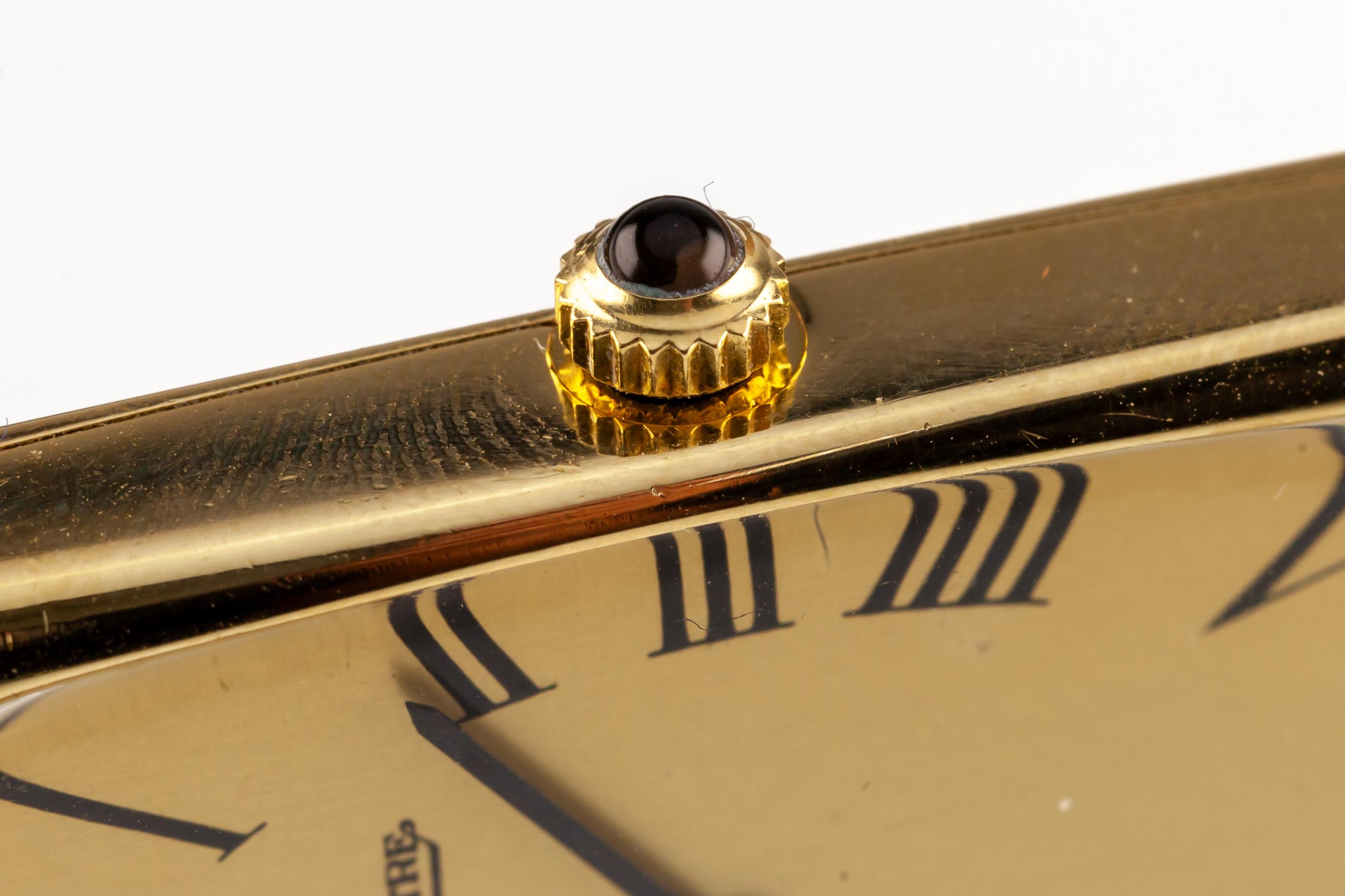 Jaeger-LeCoultre Men's 18k Yellow Gold Tonneau Dress Watch Original Box 9107.21 4
