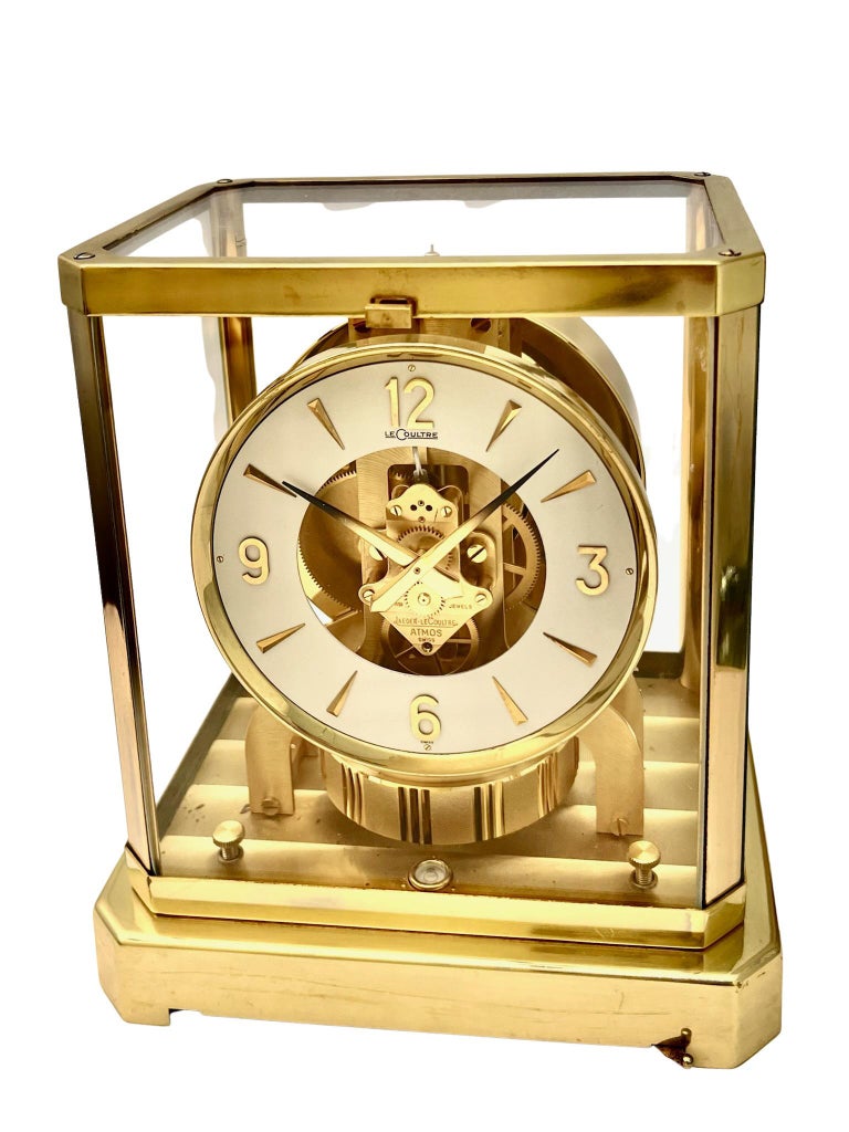 Jaeger LeCoultre Mid Century Atmos Clock Model 5288 For Sale at
