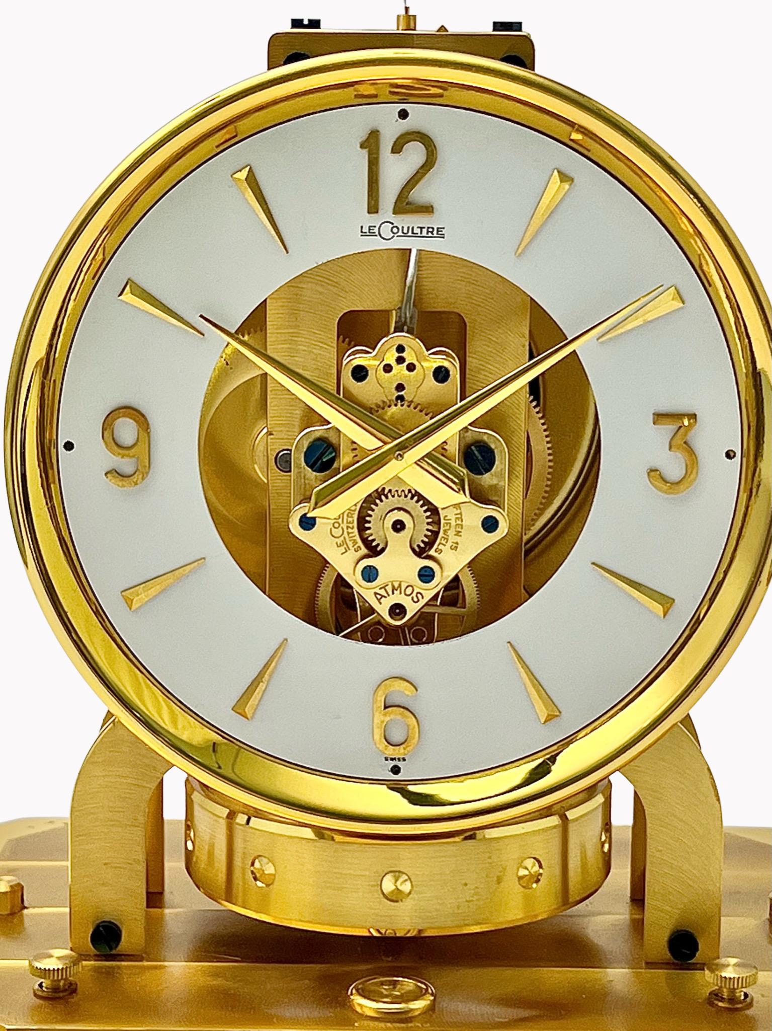 Jaeger LeCoultre Mid Century Atmos Clock In Good Condition In London, GB