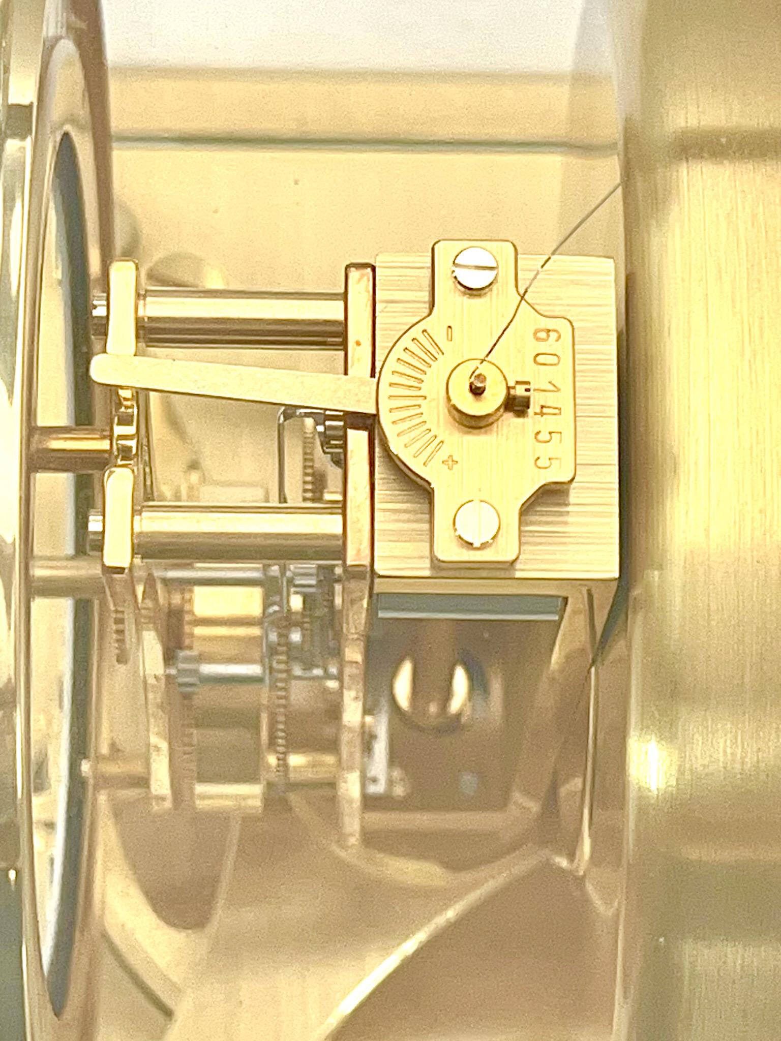 Swiss Jaeger LeCoultre Mid Century Atmos Clock Model 540