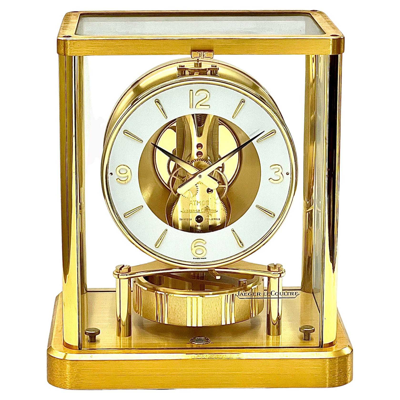 Jaeger-LeCoultre Brass Atmos Clock at 1stDibs