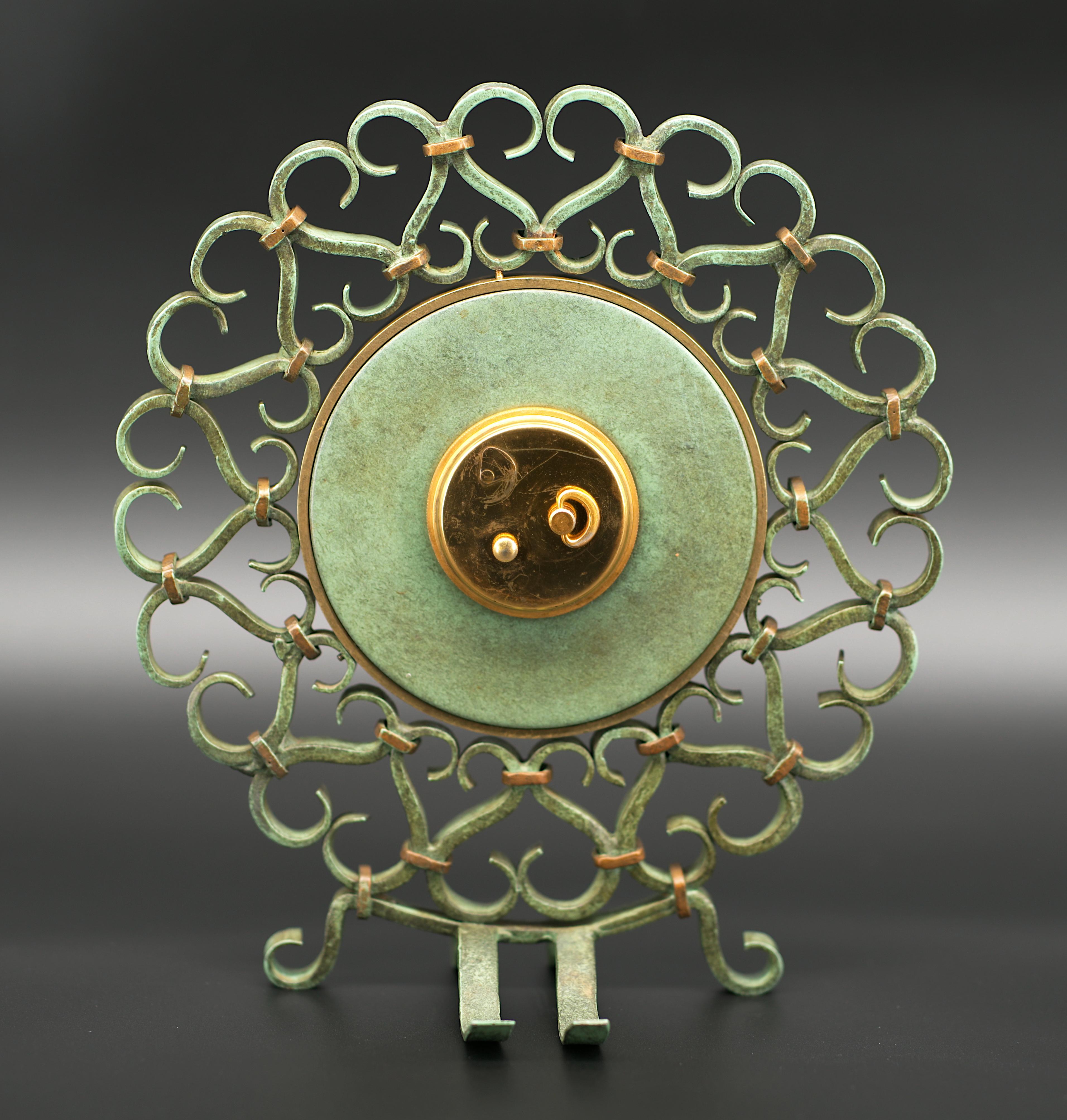 Jaeger LeCoultre Mid-Century Modern Clock , France, circa 1950 2