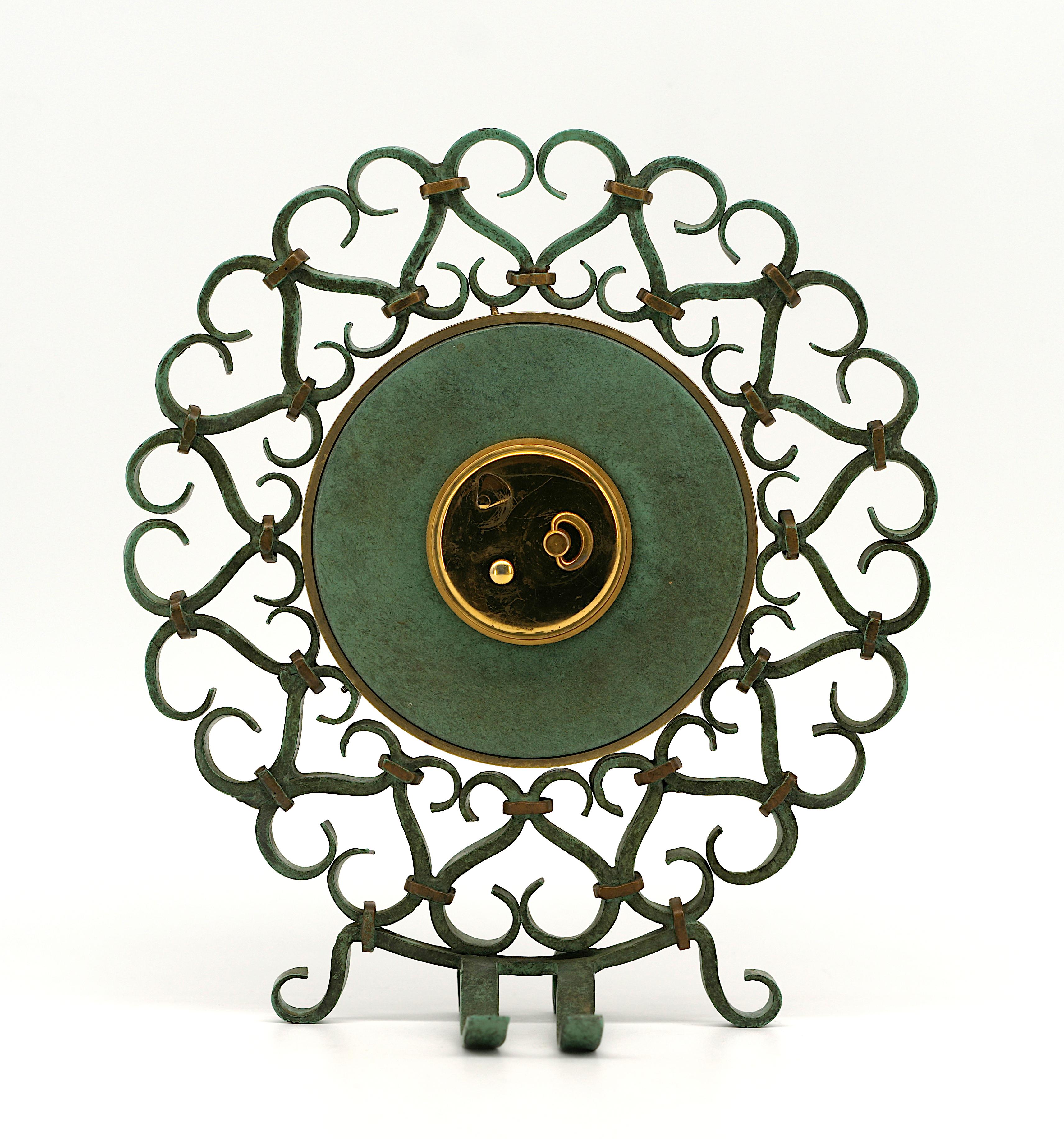 Jaeger LeCoultre Mid-Century Modern Clock , France, circa 1950 3