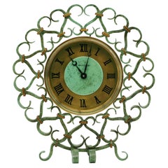 Jaeger LeCoultre Mid-Century Modern Clock , France, circa 1950