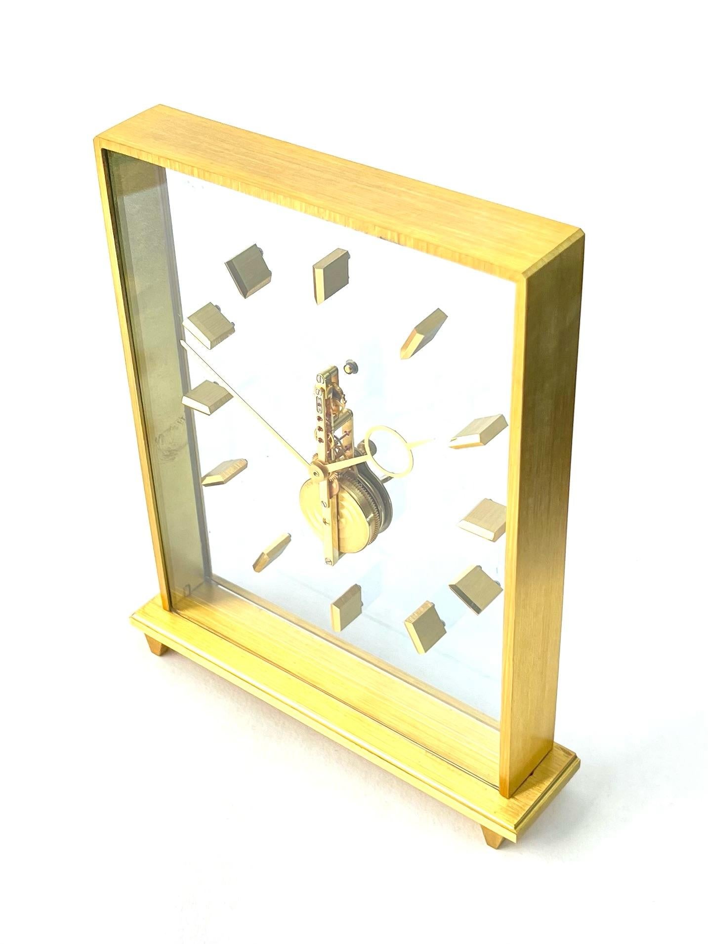 jaeger lecoultre skeleton clock