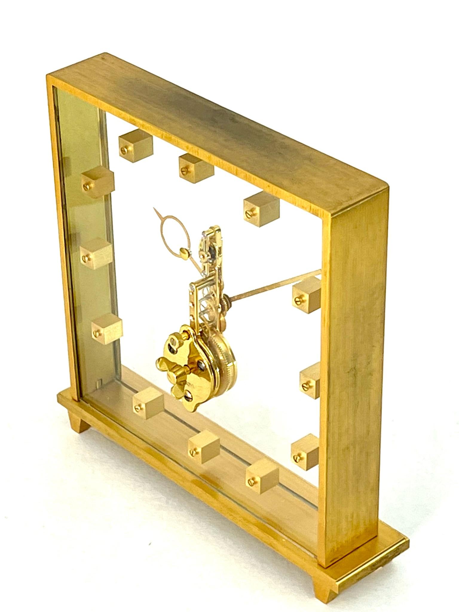 jaeger lecoultre baguette clock