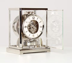 Jaeger LeCoultre, Nickel Plated Atmos Clock, Swiss Made in 1956