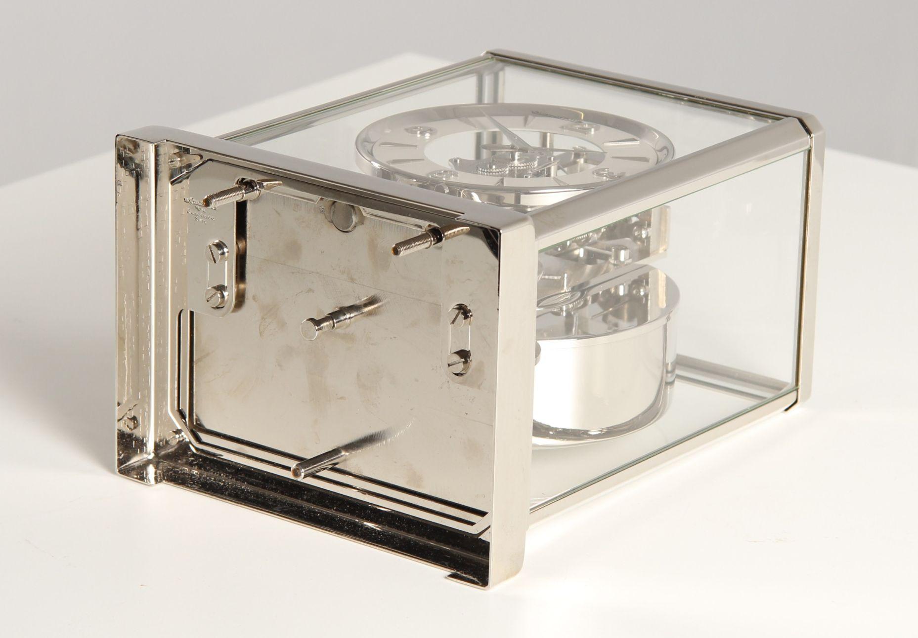 Jaeger LeCoultre, Nickel Plated Atmos Clock, Swiss Made in 1956 1