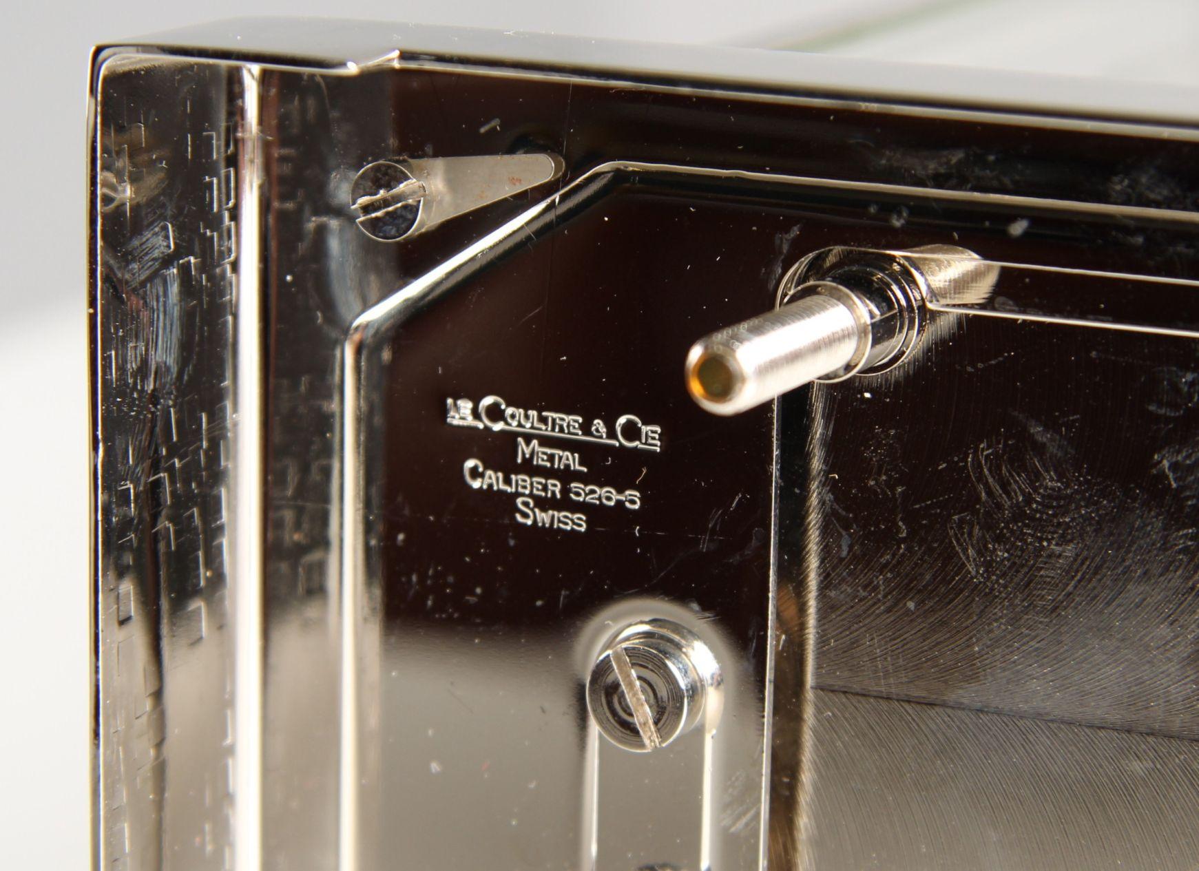 Jaeger LeCoultre, Nickel Plated Atmos Clock, Swiss Made in 1956 2