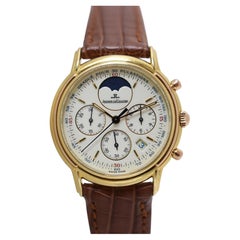Jaeger-LeCoultre Odysseus Chronograph Moonphase Réf. 165.7.3, 18K Gold , 1990