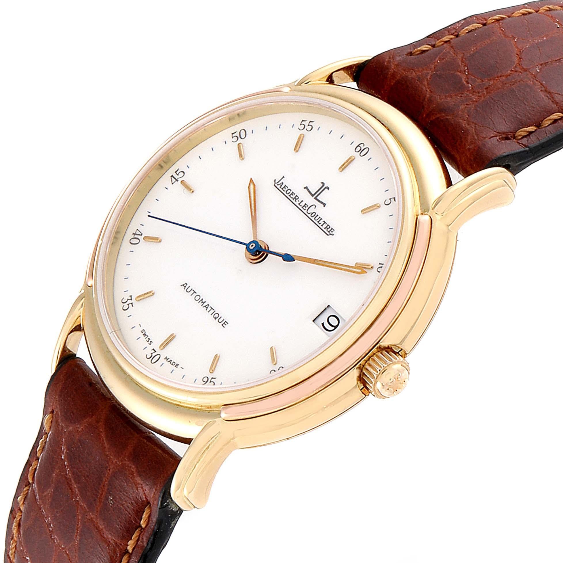 Jaeger Lecoultre Odysseus Yellow Gold Men's Watch 165.7.89 1