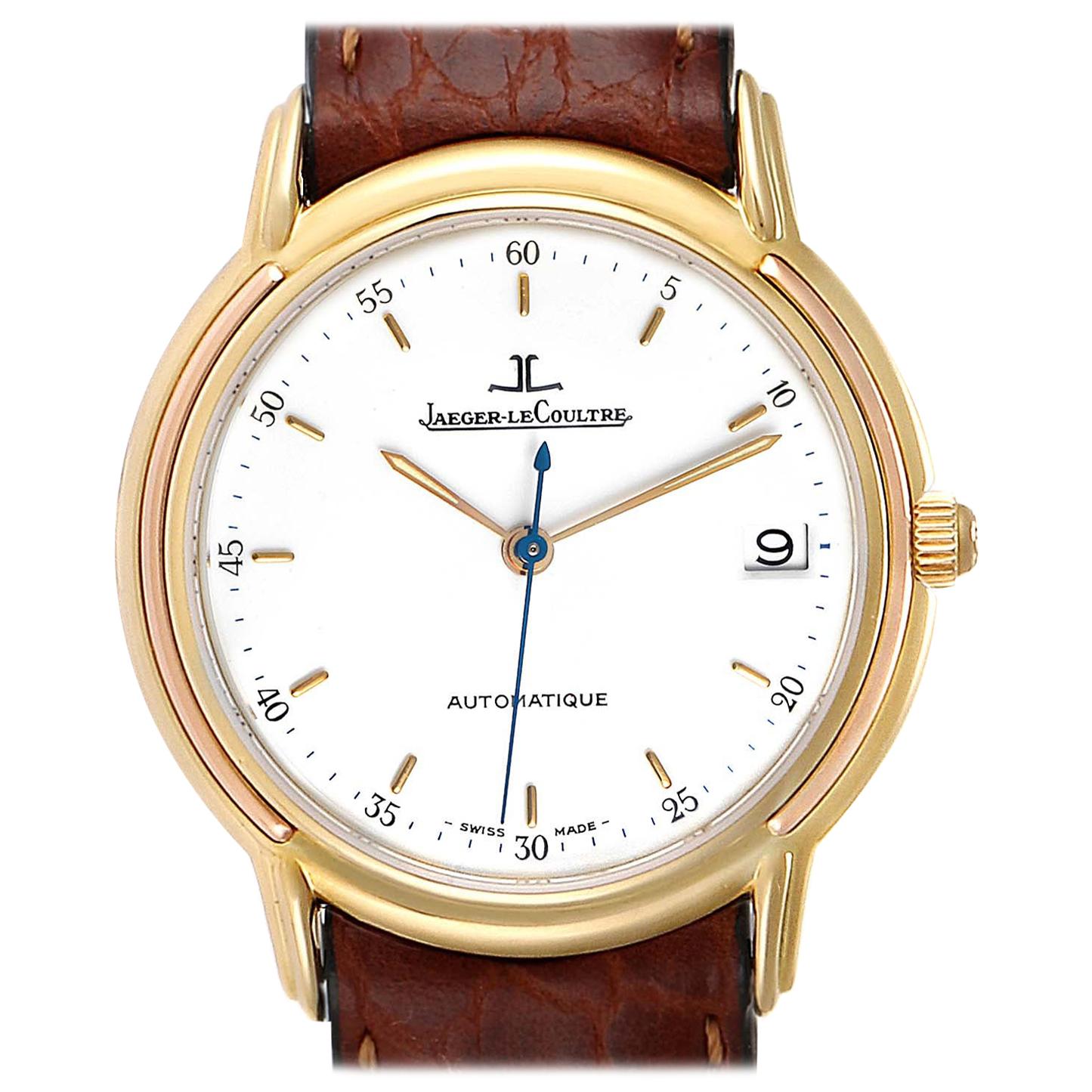 Jaeger Lecoultre Odysseus Yellow Gold Men's Watch 165.7.89