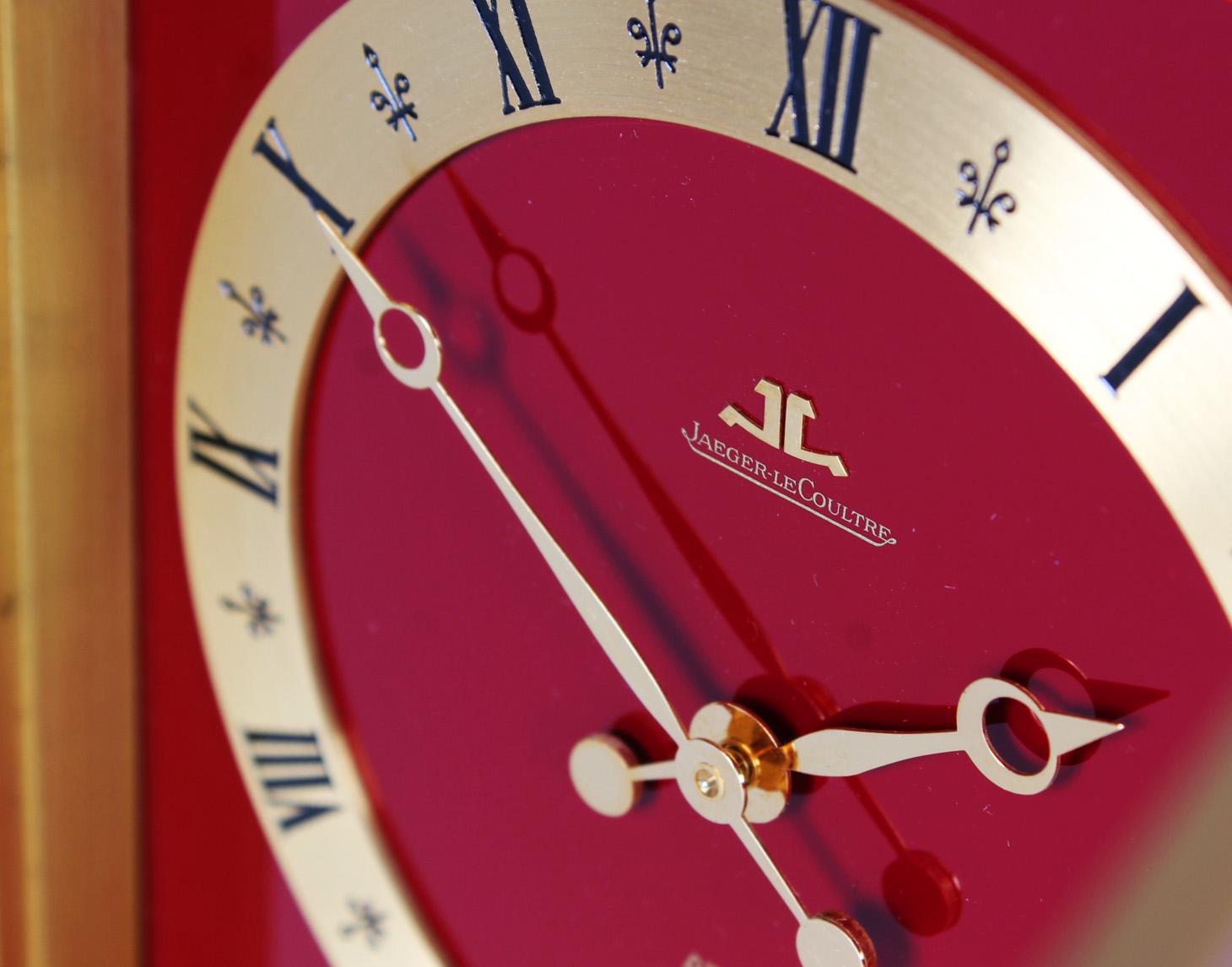 Jaeger LeCoultre, Original Red Atmos Clock, Embassy, 1971 1