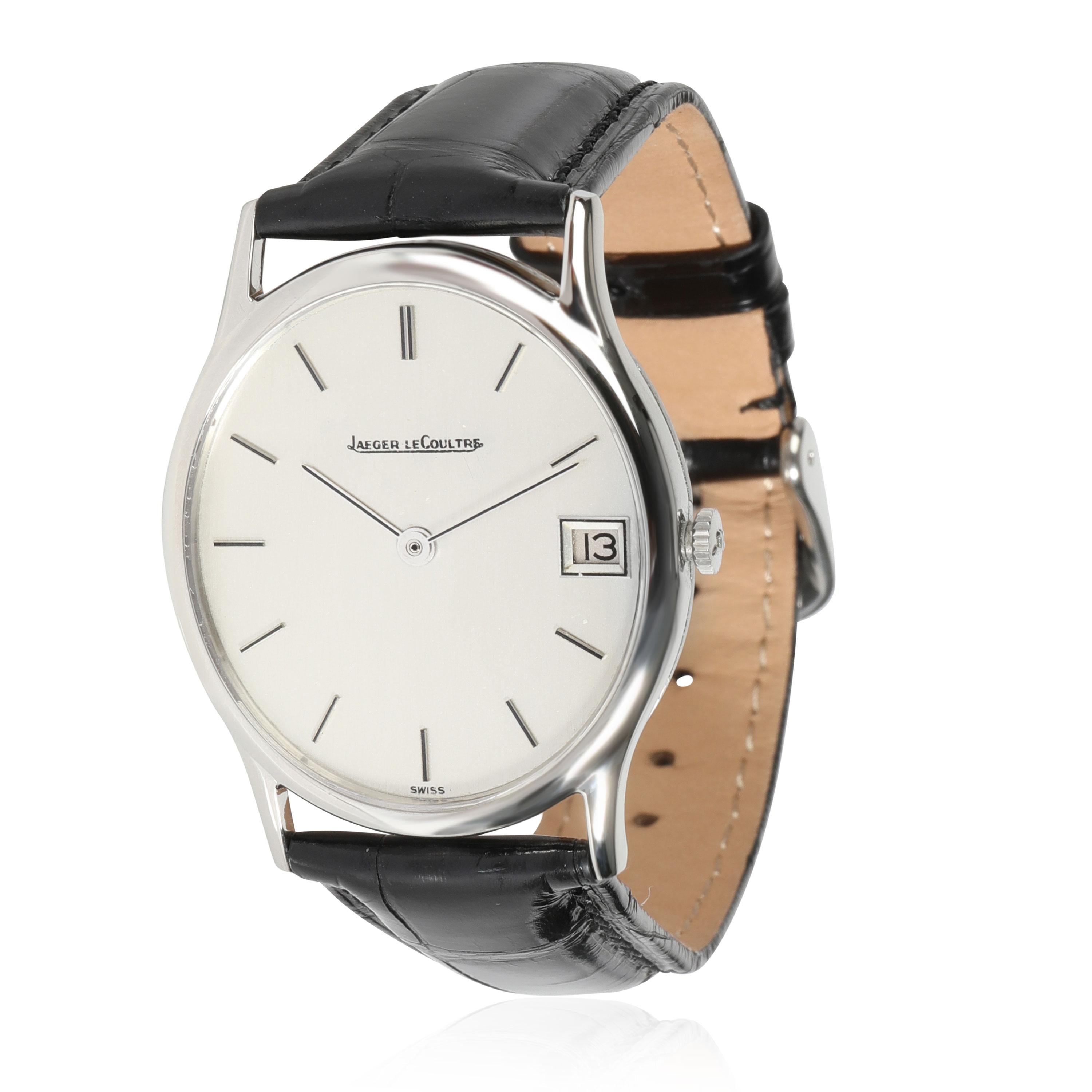 Jaeger-LeCoultre Oval Ellipse 5002.42 Unisex Watch in Stainless Steel In Excellent Condition In New York, NY