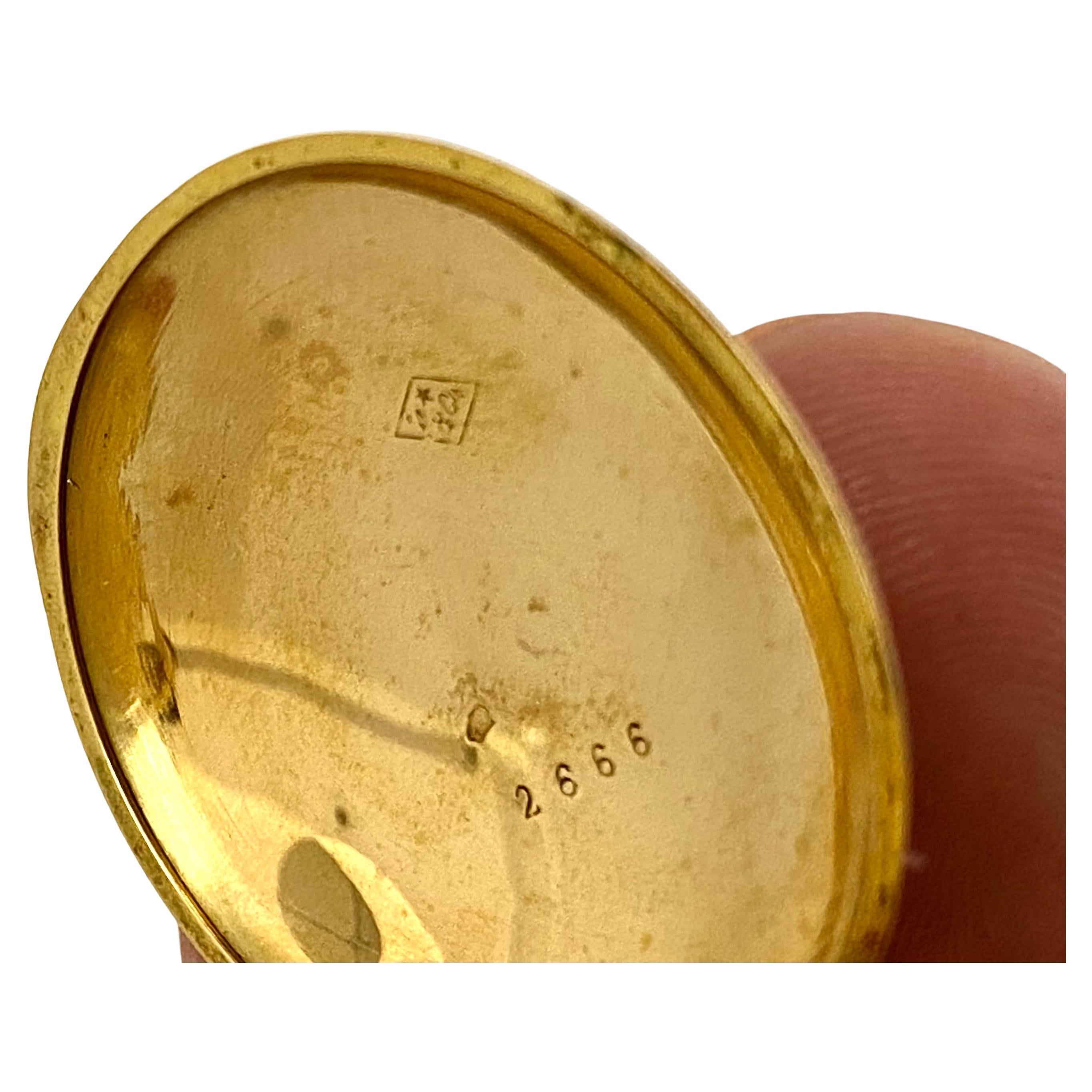 Jaeger-LeCoultre Pendant Pocket Watch 14k Gold Antique 3