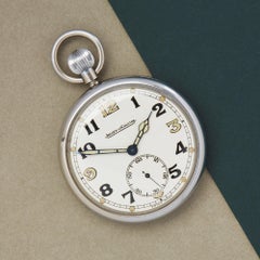 Jaeger-LeCoultre Pocket Watch G.S.T.P Military Pocket Watch 467/2 Unisex Stainle