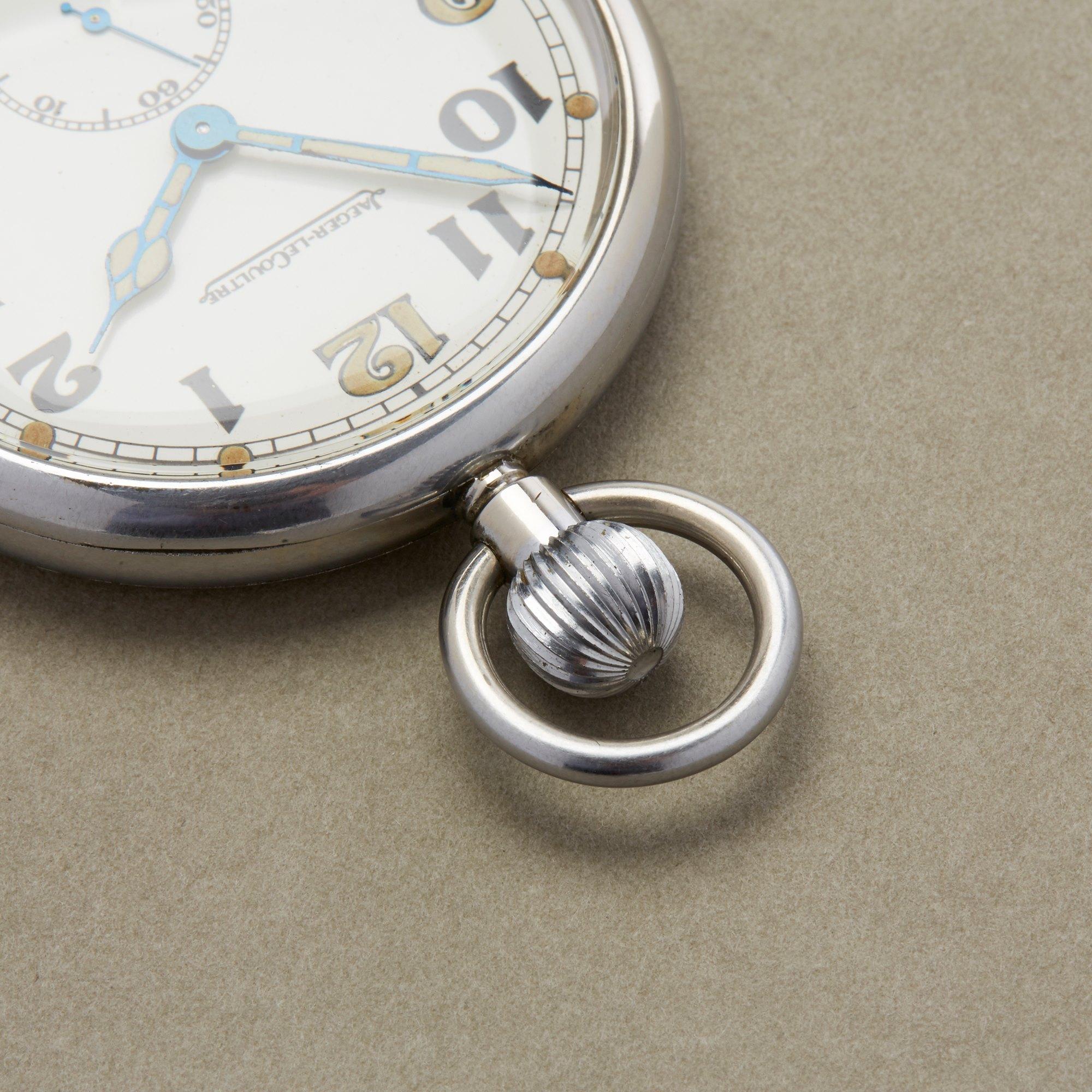 Jaeger-LeCoultre Pocket Watch G.S.T.P Military Pocket Watch 467/2 Unisex Stainle In Good Condition In Bishops Stortford, Hertfordshire