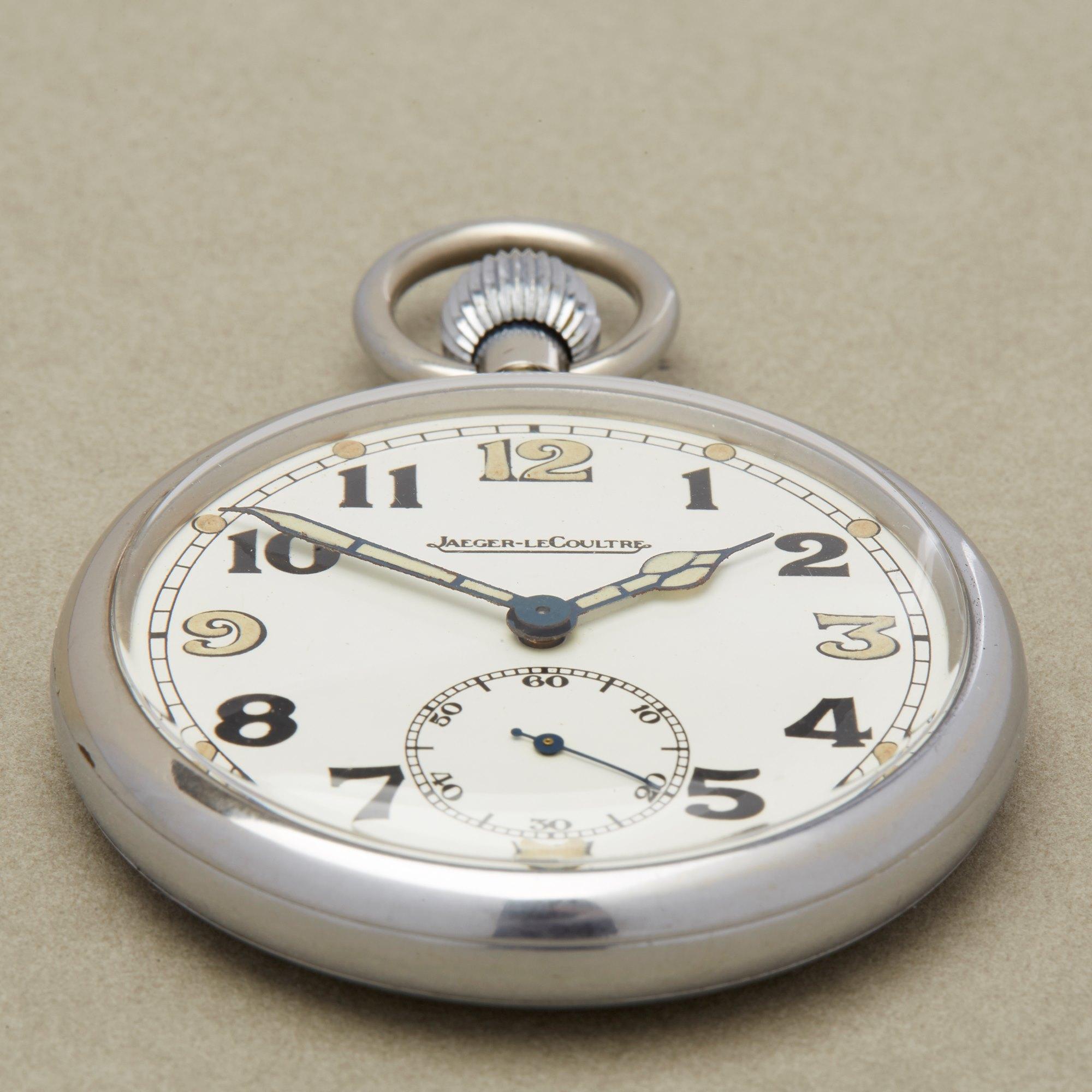 Jaeger-LeCoultre Pocket Watch G.S.T.P Military Pocket Watch 467/2 Unisex Stainle 1