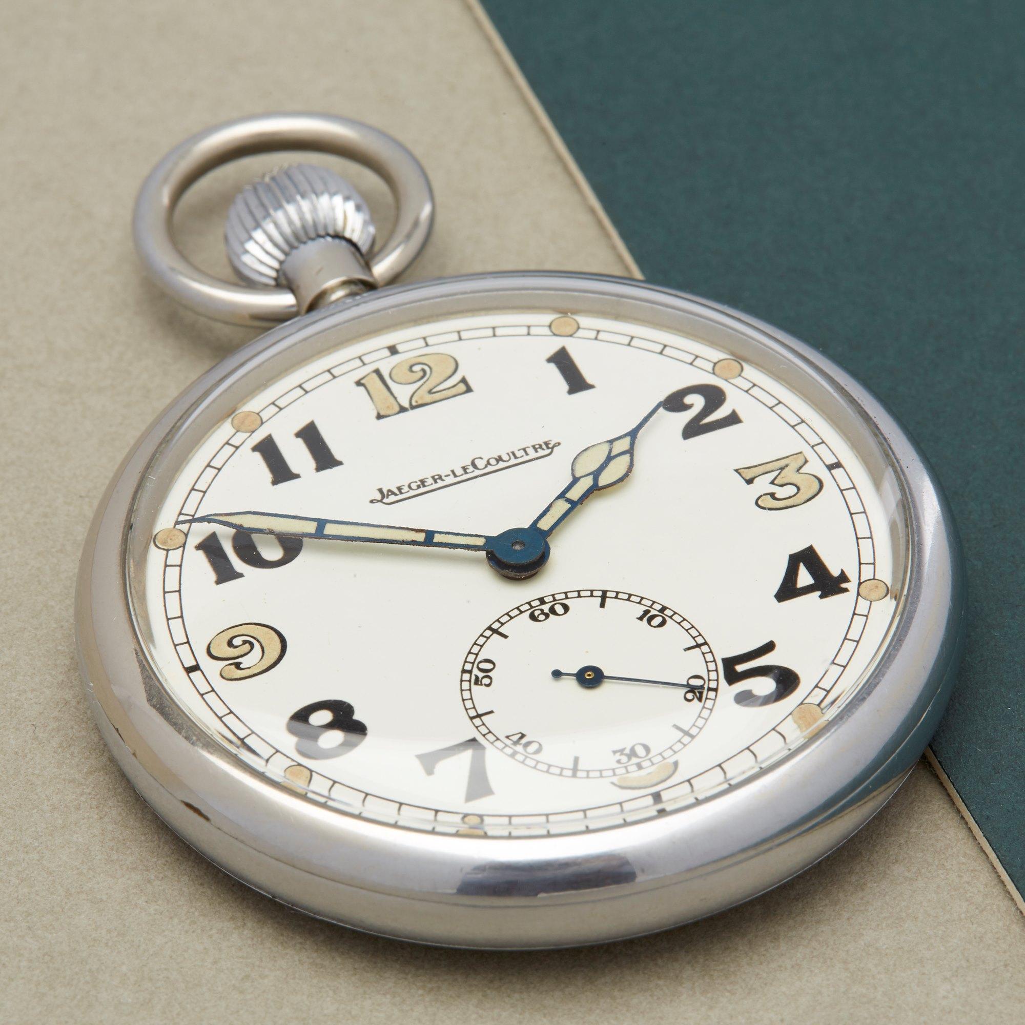 Jaeger-LeCoultre Pocket Watch G.S.T.P Military Pocket Watch 467/2 Unisex Stainle 3