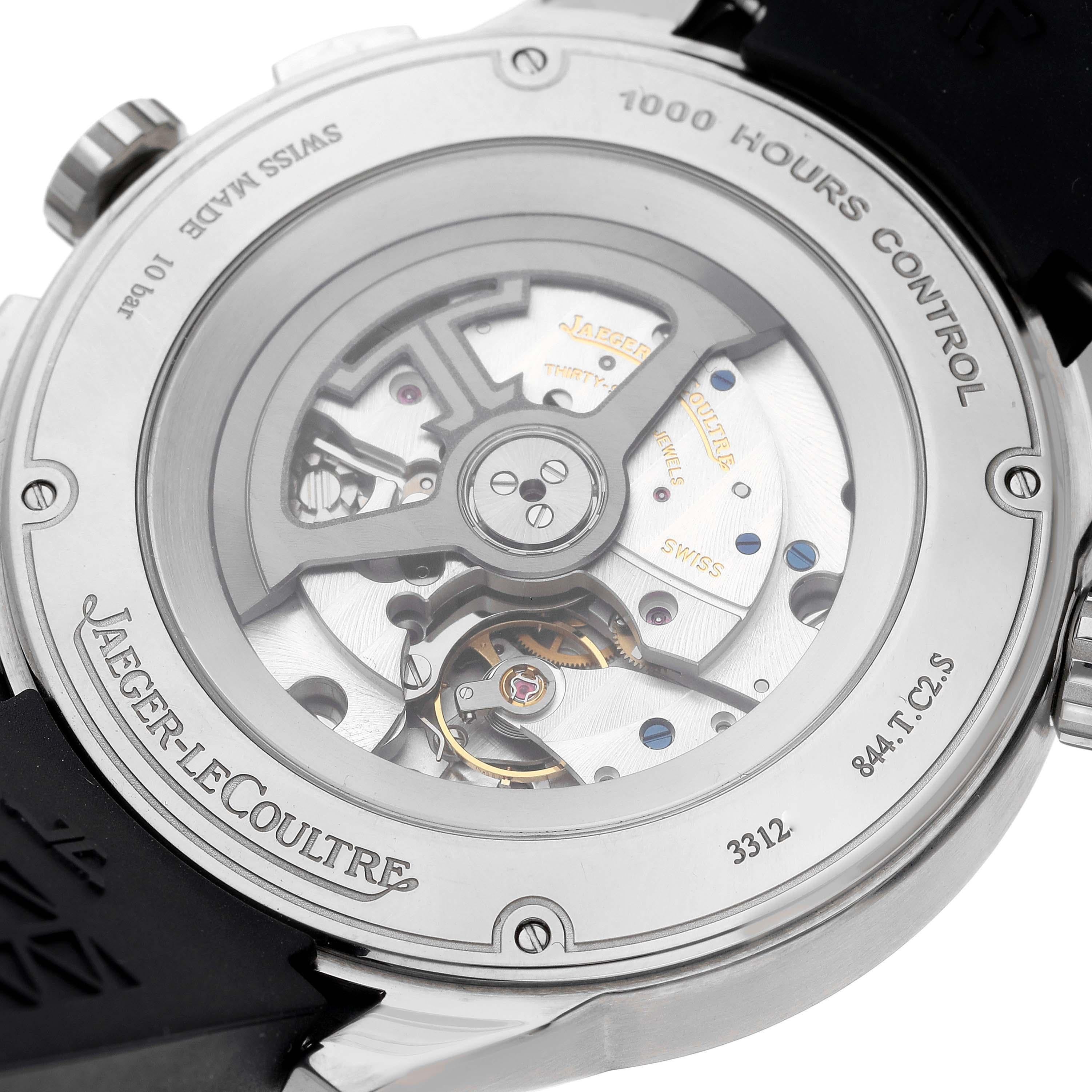 Jaeger LeCoultre Polaris World Time Titanium Mens Watch 844.T.C2.S Q905T480 For Sale 3