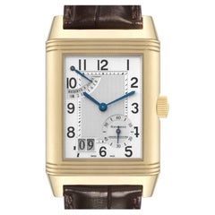 Jaeger LeCoultre Q3001420 Reverso Grande Date 8 Day Yellow Gold Watch