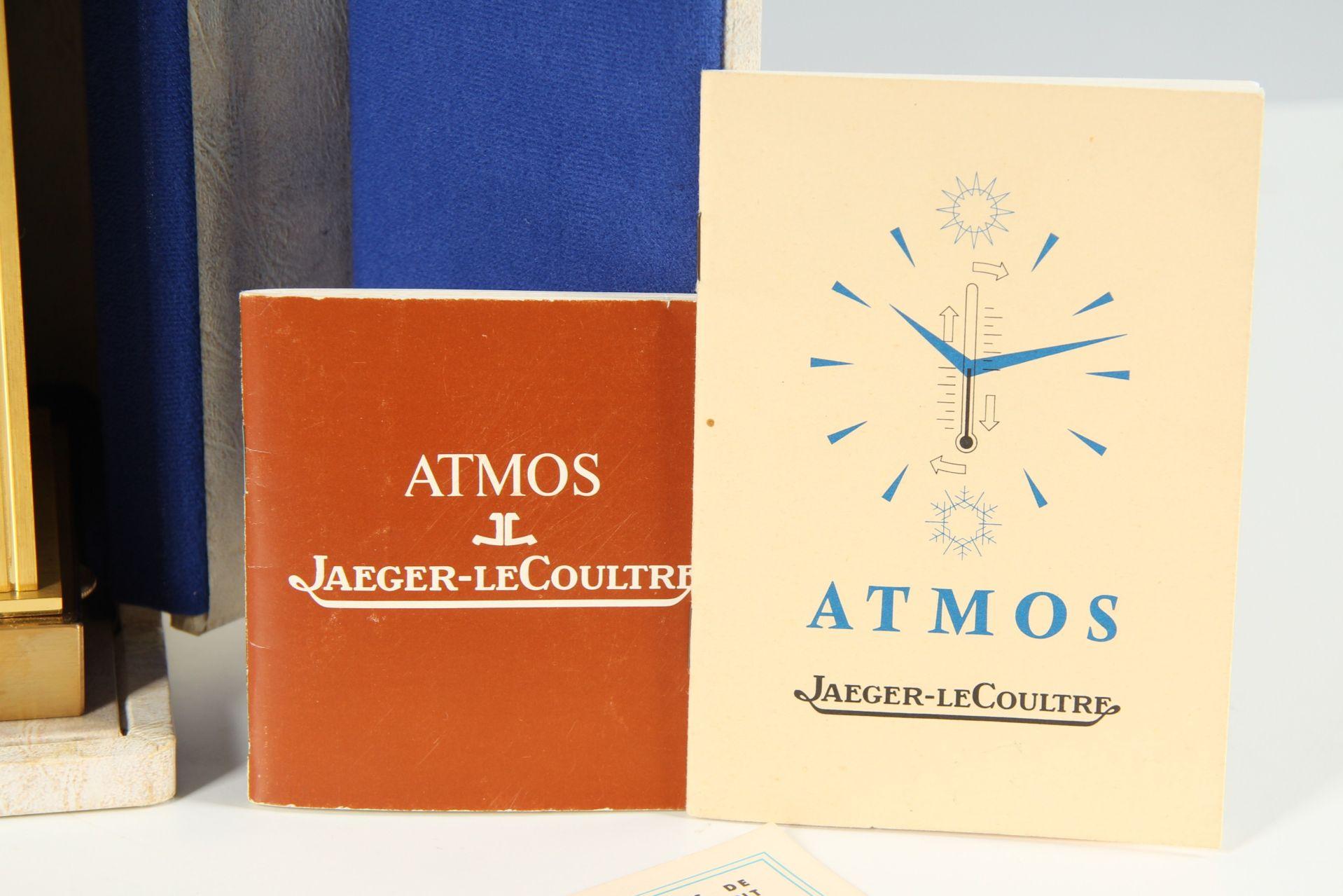 Jaeger LeCoultre, Red atmos Clock with Original Box, Manufactured in ...