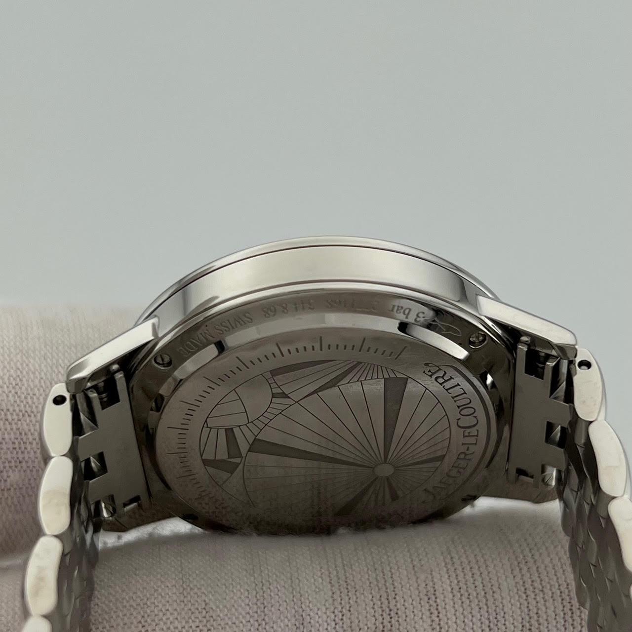 da uomo o donna Jaeger-LeCoultre Rendez Vous Q3478121 34mm lunetta con diamanti quadrante bianco Steele in vendita