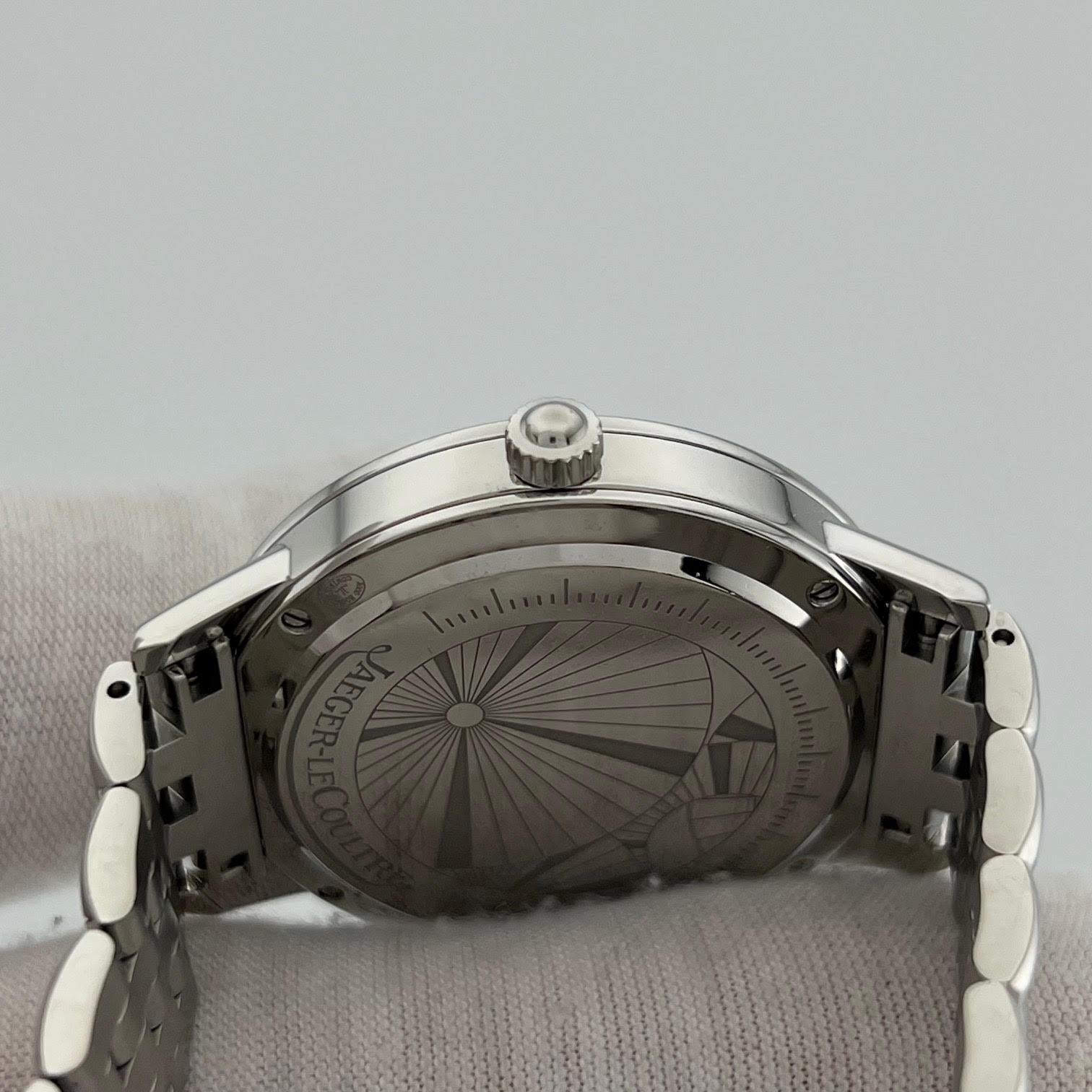 Jaeger-LeCoultre Rendez Vous Q3478121 34mm lunetta con diamanti quadrante bianco Steele in vendita 1