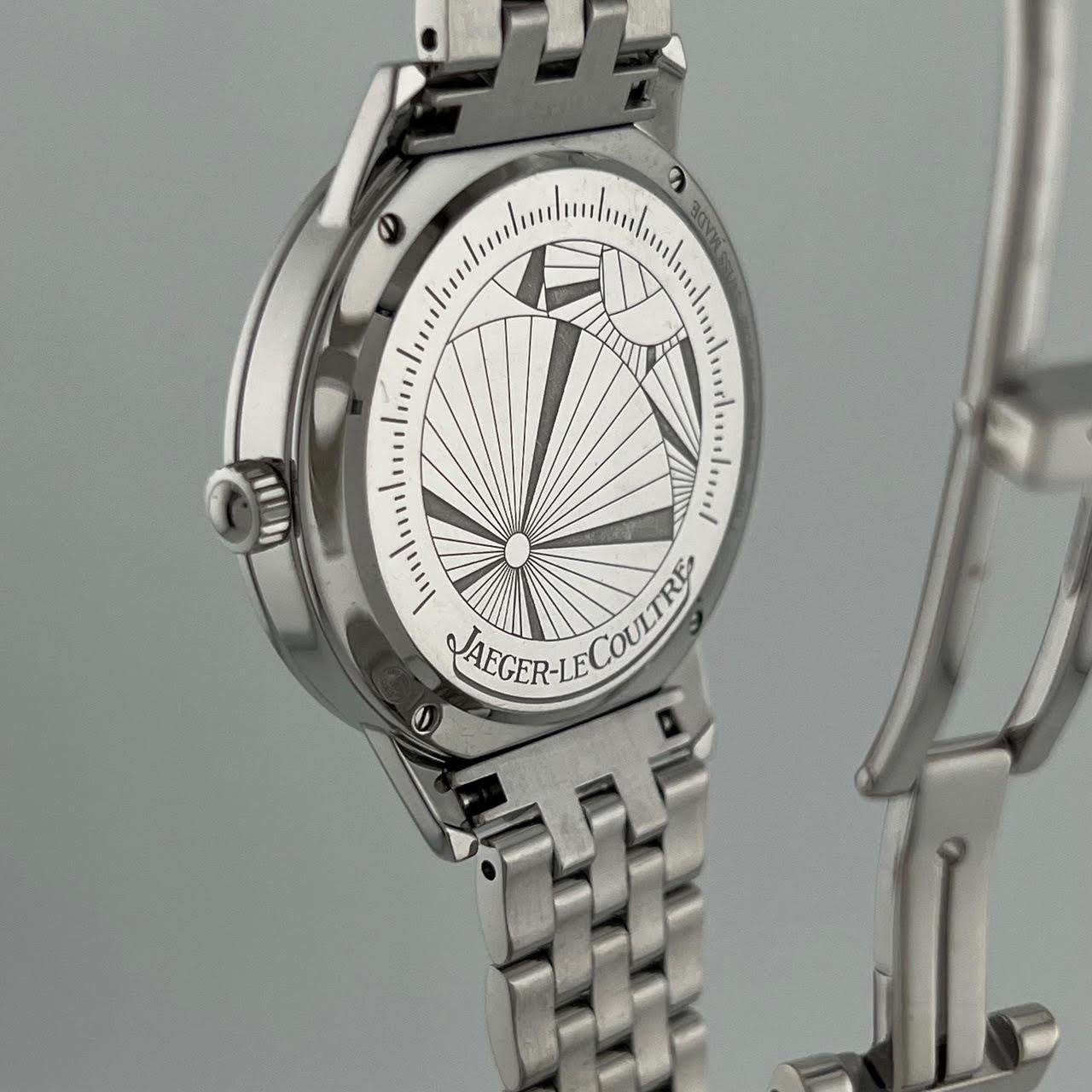Jaeger-LeCoultre Rendez Vous Q3478121 34mm lunetta con diamanti quadrante bianco Steele in vendita 3