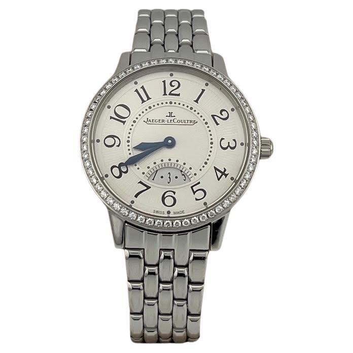 Jaeger LeCoultre Rendez Vous Q3478121 34mm Diamond Bezel White Dial Steel
