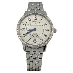 Jaeger LeCoultre Rendez Vous Q3478121 34mm Diamond Bezel White Dial Steel