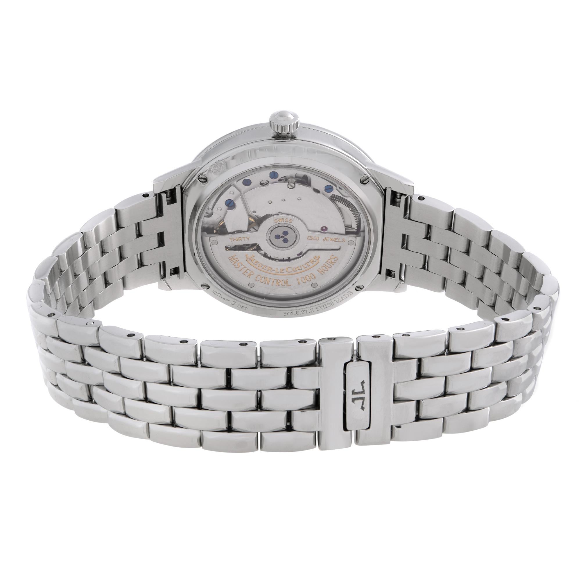 Jaeger-LeCoultre Rendez-Vous Steel Diamond Silver Dial Ladies Watch Q3448120 1