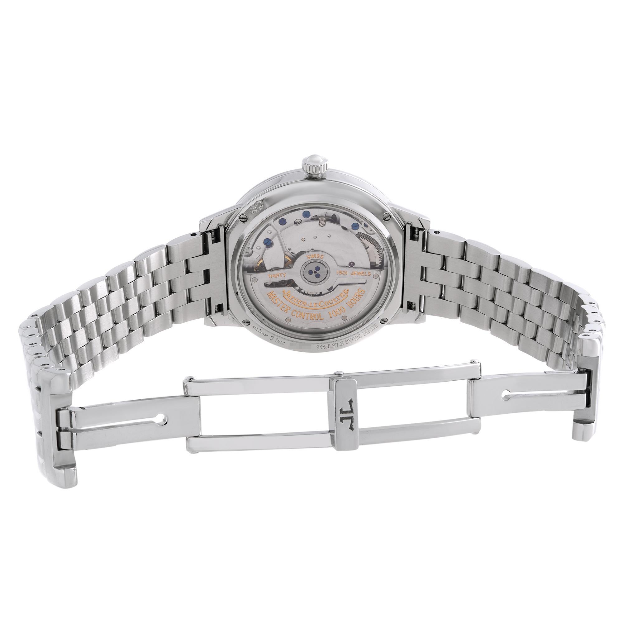 Jaeger-LeCoultre Rendez-Vous Steel Diamond Silver Dial Ladies Watch Q3448120 2