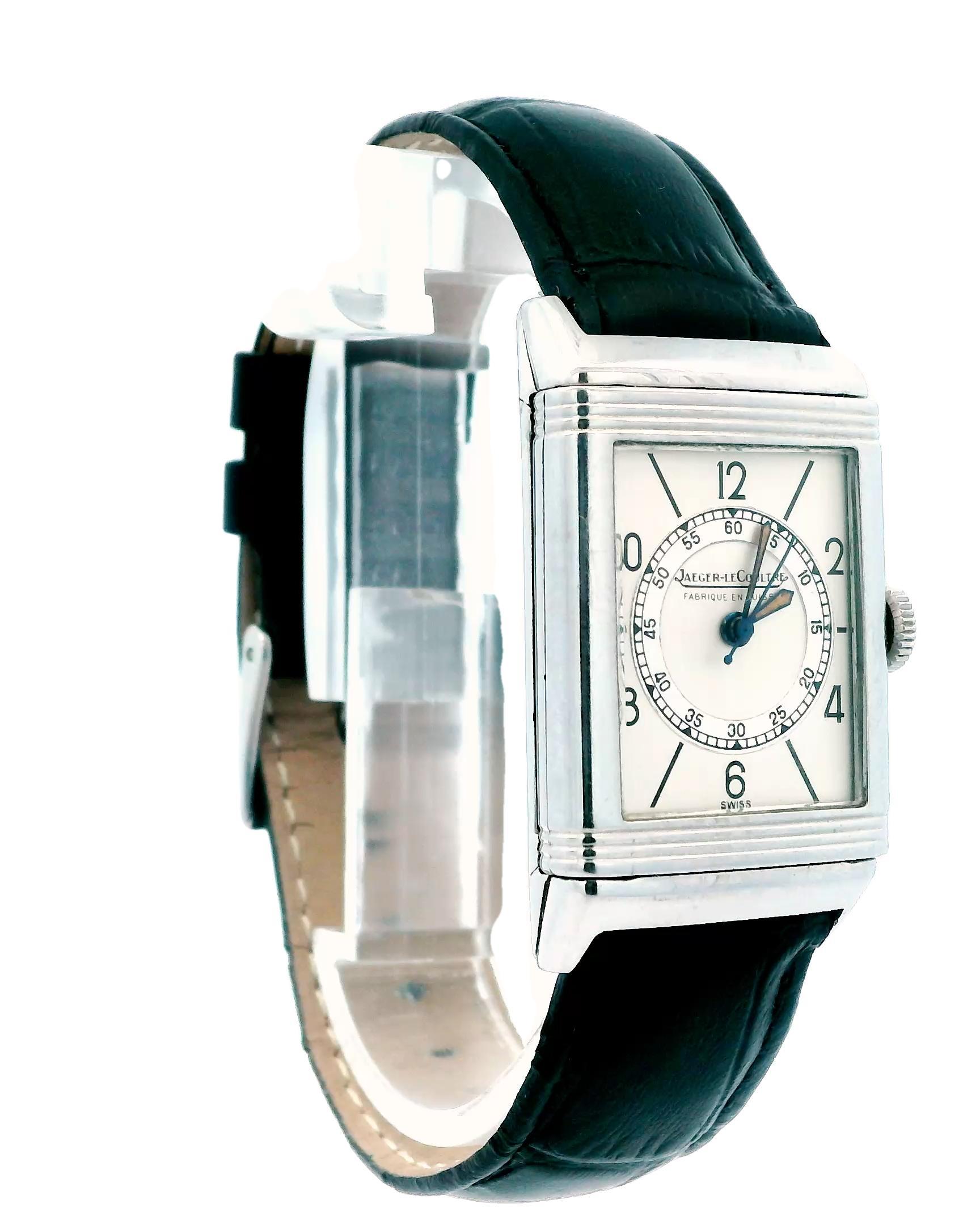 Jaeger-LeCoultre Reverso 1930er Jahre Original Central Second Zifferblatt im Zustand „Hervorragend“ im Angebot in Great Neck Plaza, NY