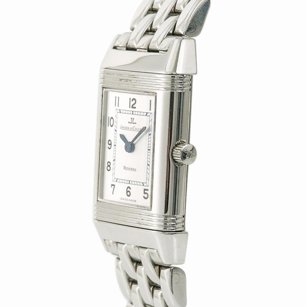 Jaeger LeCoultre Reverso 260.8.08, Silver Dial, Certified 2