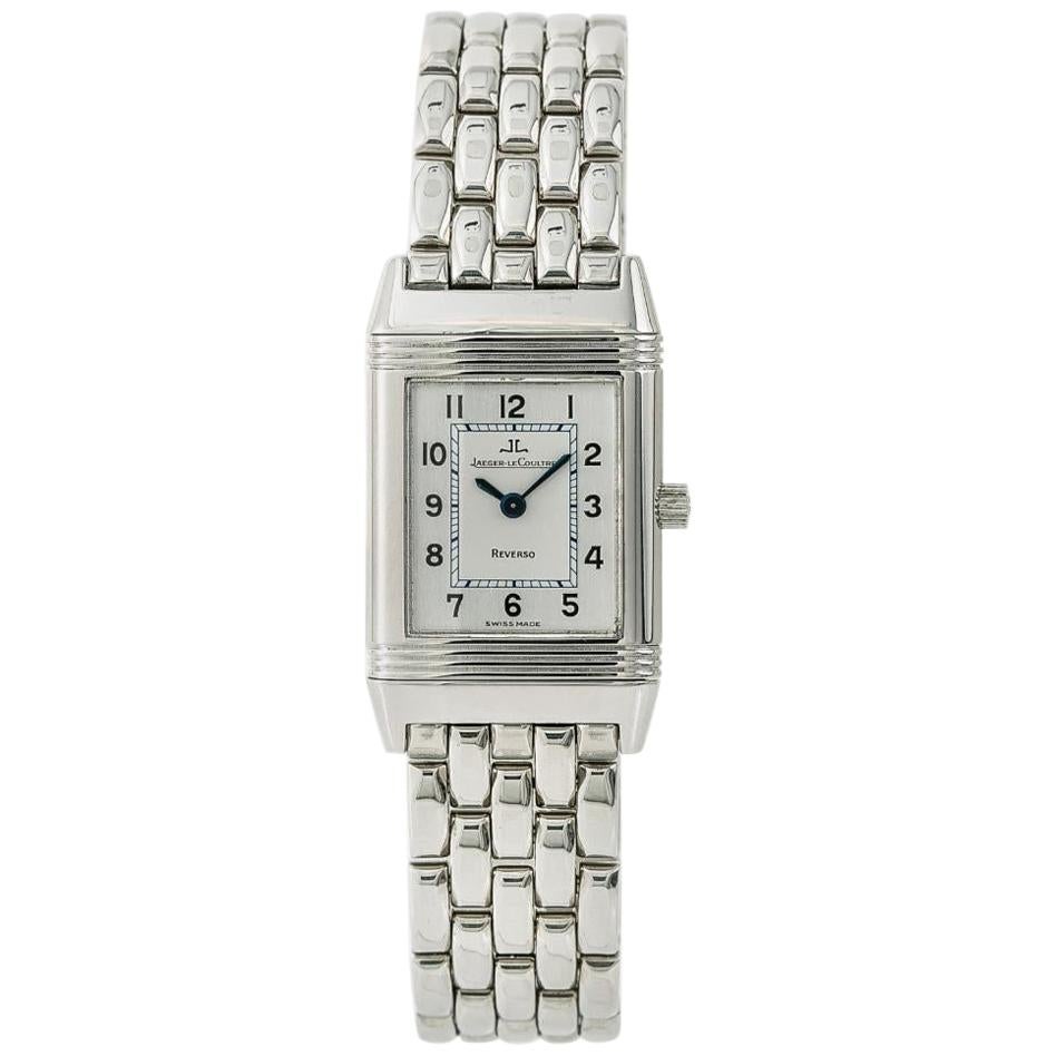 Jaeger LeCoultre Reverso 260.8.08, Silver Dial, Certified