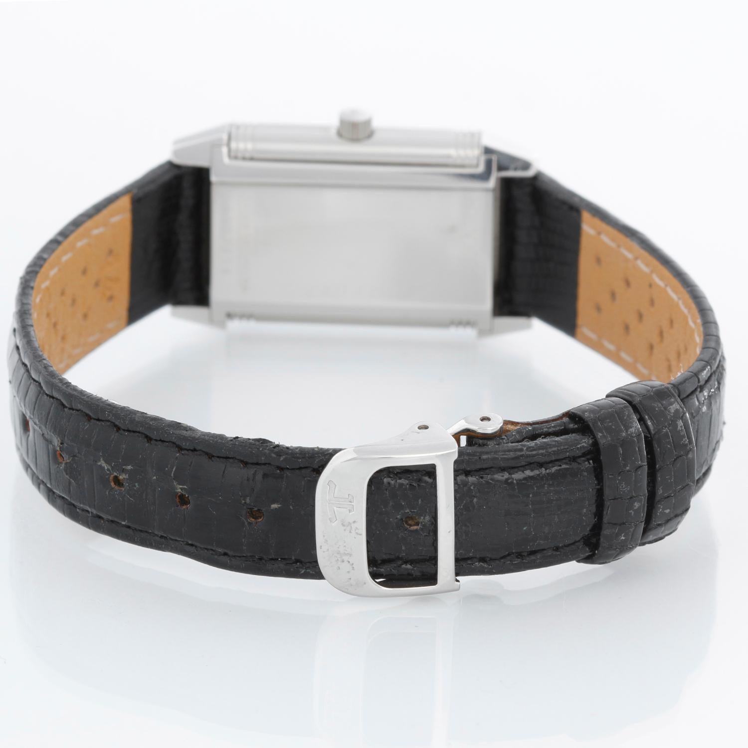 Jaeger-LeCoultre Reverso 260.8.08 Stainless Steel Watch In Excellent Condition In Dallas, TX