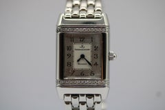 Jaeger-LeCoultre Reverso 265.8.08  Factory Diamond Bezel  Quartz